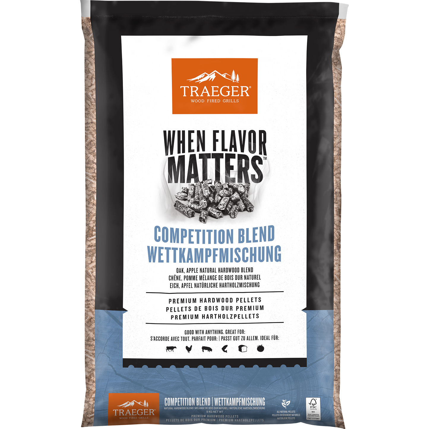 Traeger Competition Blend Pellets - 9kg