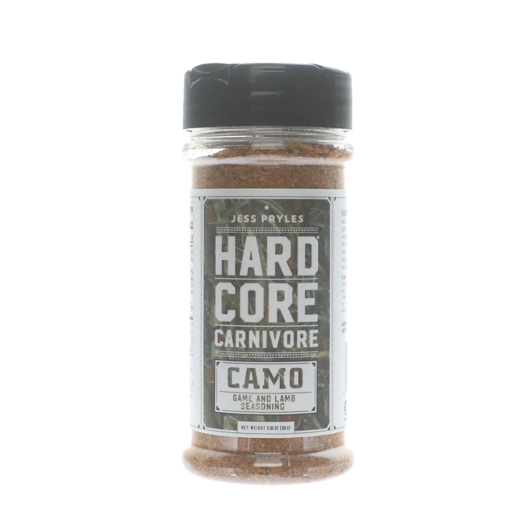 Hardcore Carnivore: Camo BBQ Rub