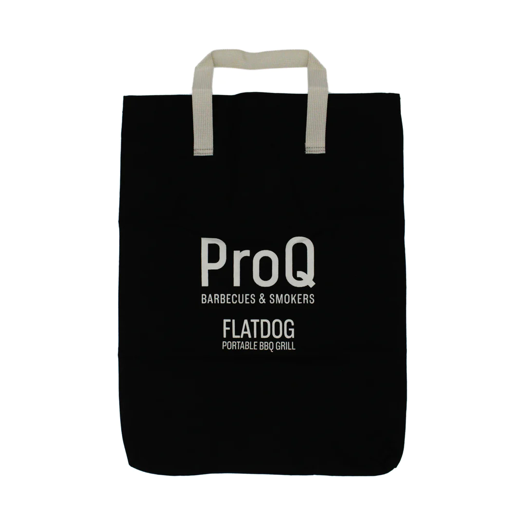 Flatdog tote bag in black