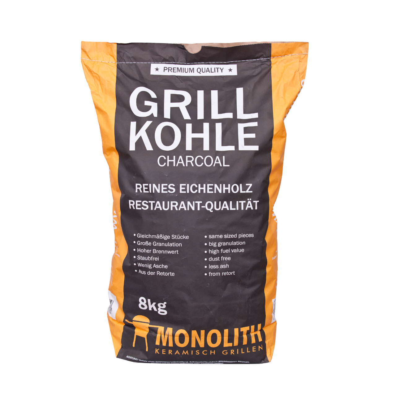 Monolith Lumpwood Charcoal 8kg