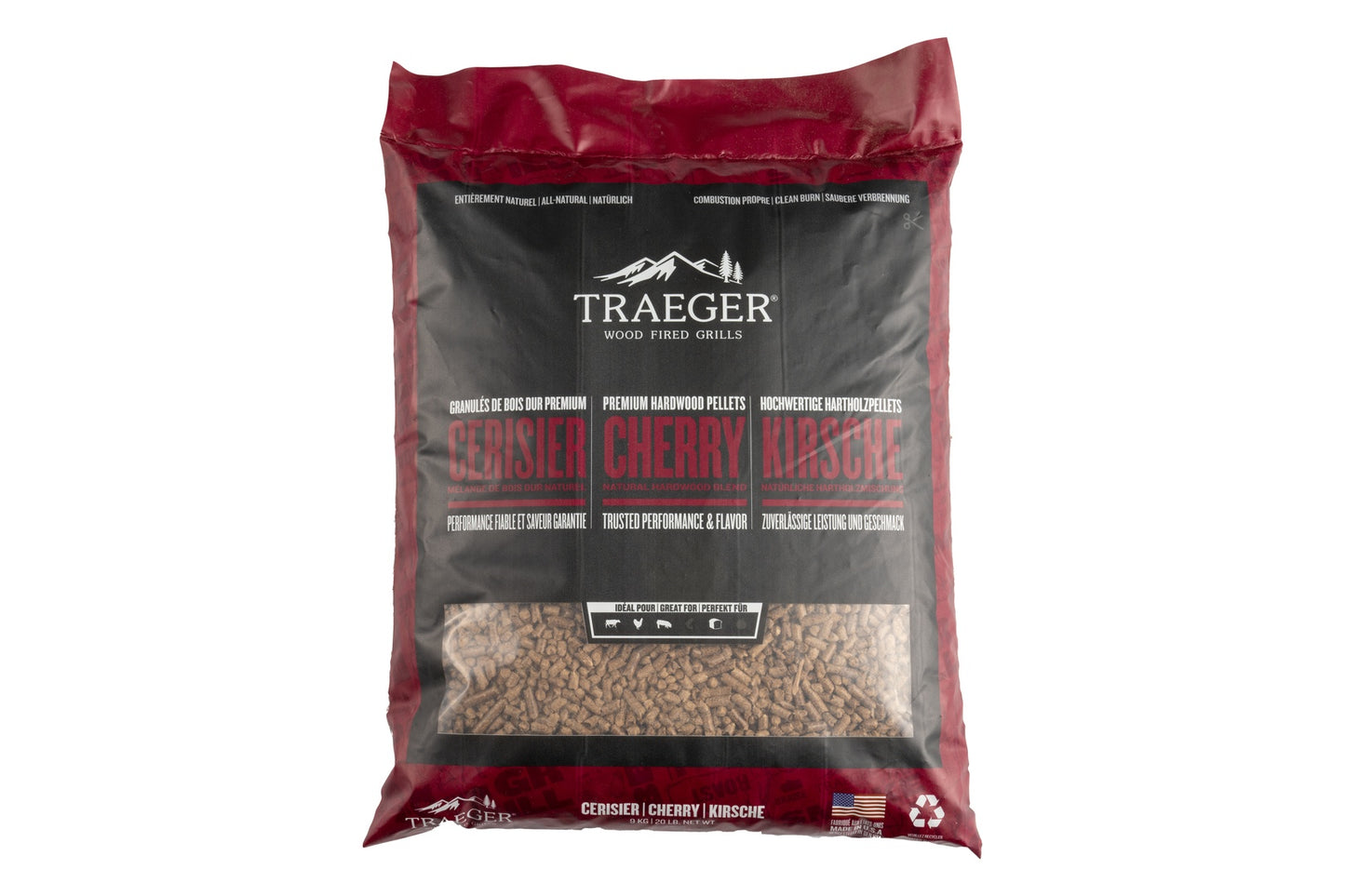 Traeger Cherry Pellets - 9 kg