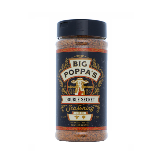 Big Poppas Smokers "Double Secret" Rub - 396g