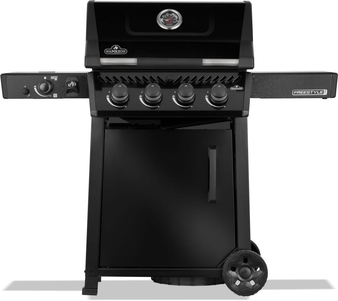 Napoleon Freestyle Pro 425 with SIB, Black (with door)