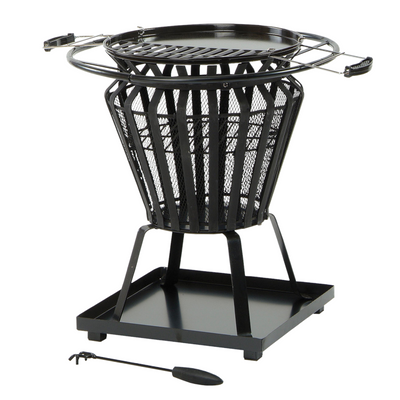 Signa Fire Basket with bbq grill