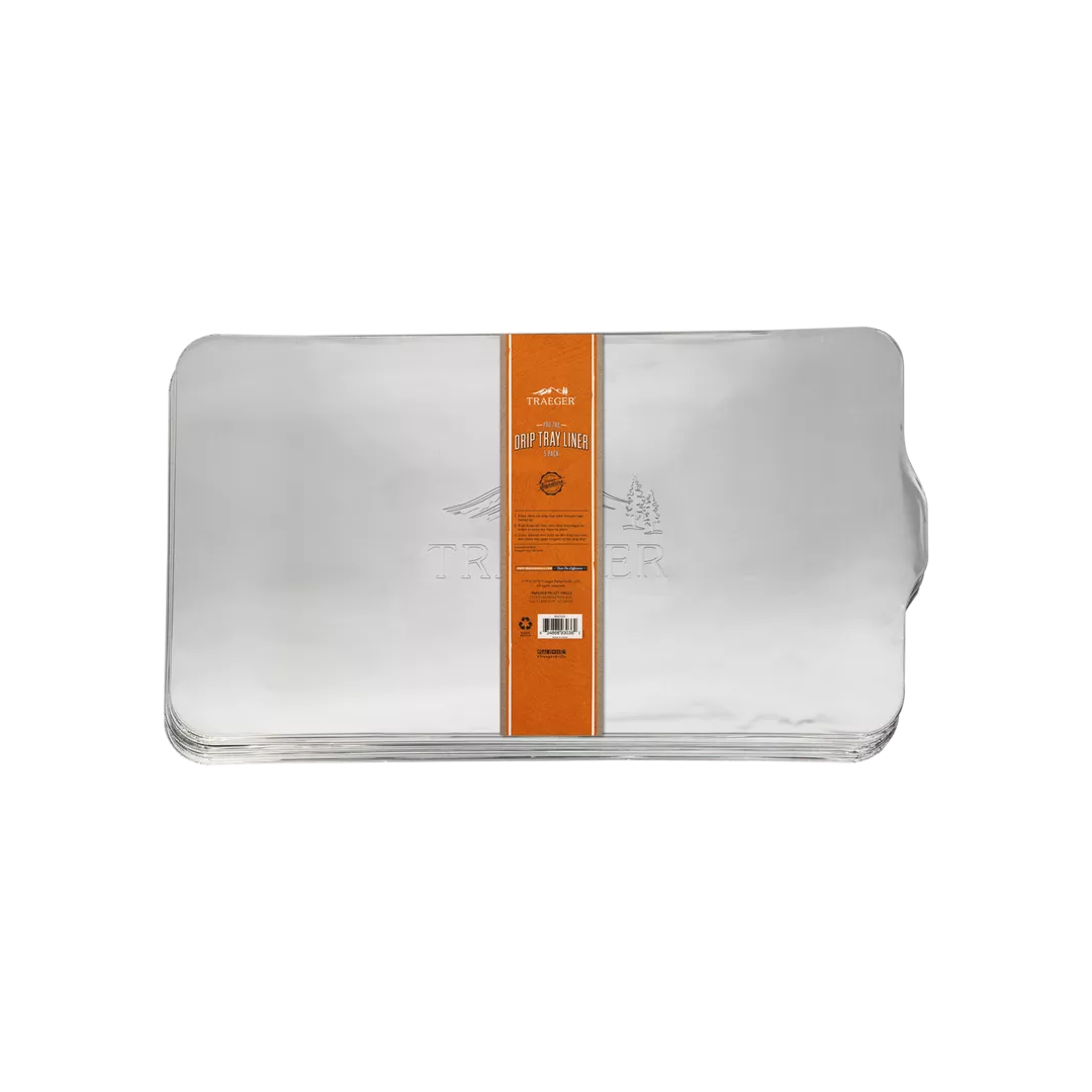 BBQ liner in silver