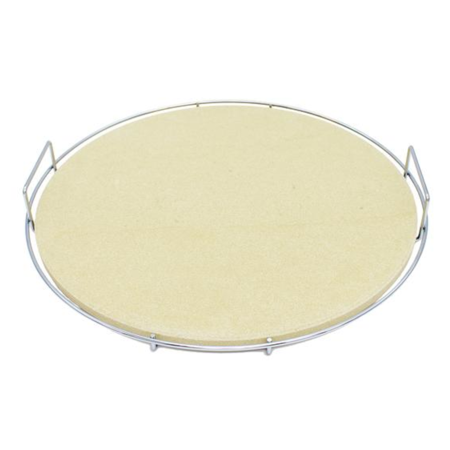 ProQ Pizza Stone Set with Stainless Steel Carry Rack