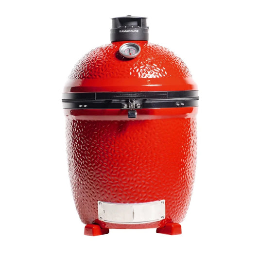 Red round barbecue