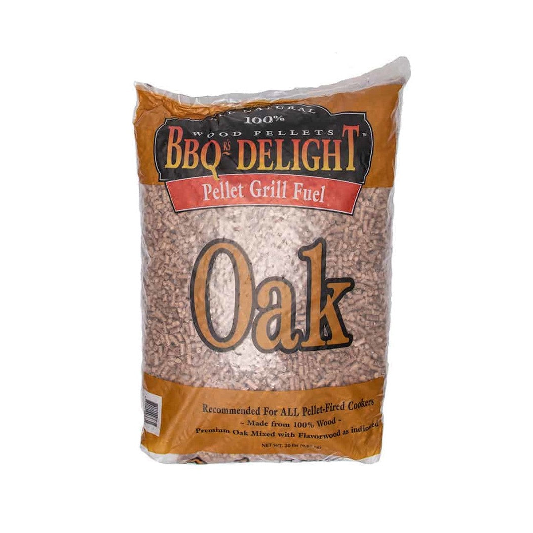 Oak pellet grill fuel