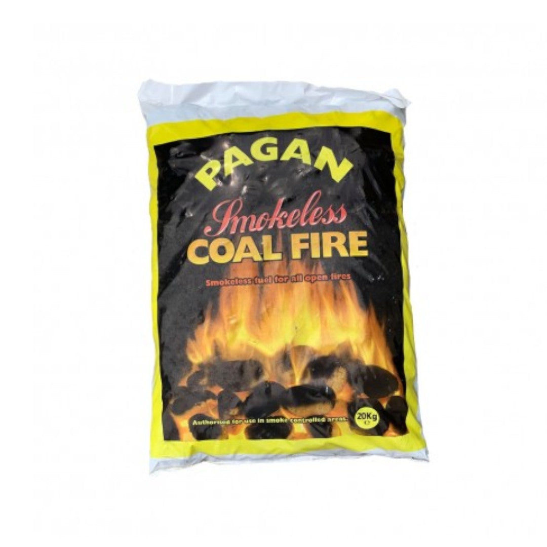 Smokeless coal fire
