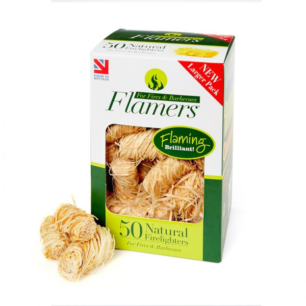 Flamers natural firelighters